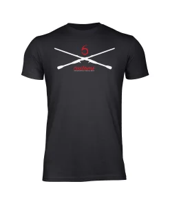 6 Customs - Black Tee